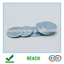 zinc plated 2 mm ndfeb magnet